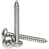 Stainless Steel A4- Self Tap - Number 8 x 1.1/4 - Pozi Pan