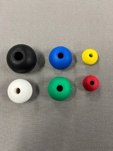 Rope Stoppers 4mm 6mm 8mm- Black-White-Blue-Green-Red-Yellow