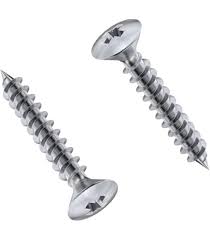 Stainless Steel - A4 - Number 6 - 25mm - Raised Countersunk Screws - Pozi Head